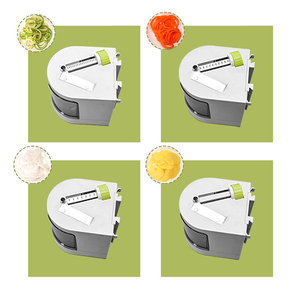 Nuovo prodotto vendita calda per la casa Spiralizer Noodle <span class=keywords><strong>zucchine</strong></span> Spaghetti Maker verdure Spiralizer affettatrice per insalata - Product Image 4