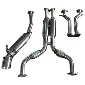 适用于日产370z的高性能赛车运动排气猫返修系统 - Product Image 1