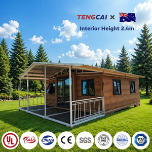 <span class=keywords><strong>Casa</strong></span> Transportable Expandible Personalizada de 40 pies, Australia, 3 Dormitorios, Contenedor Expandible, Decoración Interior Completa, Lista para Habitar - Product Image 1
