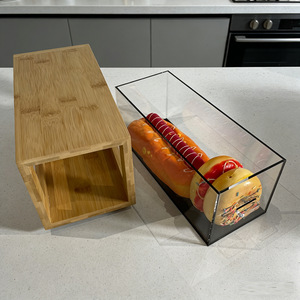 Custom <b>Clear</b> Lucite Matzah Drawer Acrylic Judaica Matzah Box Stunning <b>Table</b> Decoration for Passover Holiday Gifts - Product Image 6