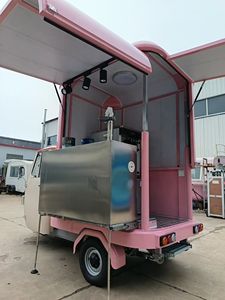Tricycle électrique pour la vente de glaces, style rétro Ape, chariot mobile à 3 roues pour la vente de nourriture, entièrement équipé d'un congélateur - Product Image 4