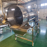 Nouvelle machine d'assaisonnement automatique 1000 kg/h pour la transformation de snacks et de chips
