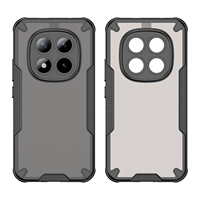 Étui mat givré pour Xiaomi Redmi Note 15 Pro Plus 5G Note15 Pro Note 14 Pro Protection contre les chutes Coque de téléphone rigide translucide