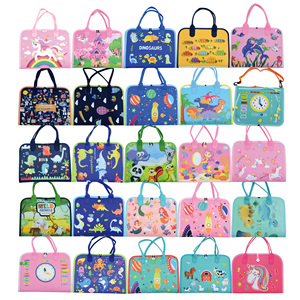 Tùy Chỉnh Trẻ Em Cảm Giác Montessori Giáo Dục Bận Hội Đồng Quản Trị Cuốn Sách Hội Đồng Quản Trị Học Tập Cảm Thấy Toddler Bận Hội Đồng Quản Trị - Product Image 3