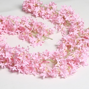 <span class=keywords><strong>Guirnalda</strong></span> <span class=keywords><strong>de</strong></span> <span class=keywords><strong>Flores</strong></span> Artificiales <span class=keywords><strong>de</strong></span> Seda Lila, <span class=keywords><strong>Guirnalda</strong></span> Floral Decorativa, Plantas Colgantes para Arco <span class=keywords><strong>de</strong></span> Boda, Decoración <span class=keywords><strong>de</strong></span> Jardín y Hogar, Venta al por Mayor - Product Image 1