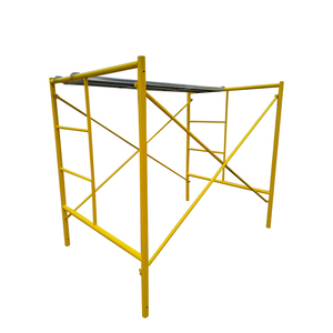 Nhôm hiện đại cường độ cao giàn giáo mini di động trong nhà sử dụng nhà nhỏ gấp di động giàn giáo nền tảng Bánh xe lăn - Product Image 6