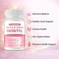 Ausreson OEM Myo-Inositol et D-Chiro-Inositol, Complément d'Inositol pour Femmes, Folate, Multivitamine, Capsules de Myo-Inositol