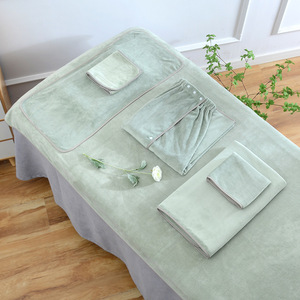 Custom Logo Embroidery White Microfiber <strong>Spa</strong> <strong>Towel</strong> Set Woven Hotel <strong>Facial</strong> Beauty Clinic Cosmetic Headband Customizable <strong>Spa</strong> - Product Image 2