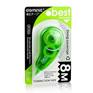 Cinta Correctora Económica <span class=keywords><strong>Domini</strong></span> DP-904, Suministro de Fábrica, Color Flash, OEM Personalizado, Rodillo Corrector de Oficina, Certificado EN71 - Product Image 4