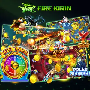 Fire Kirin Support Software Fish Table Game Distributor Online Game Platform For Sale