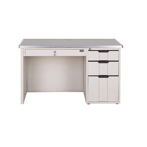 <strong>Wooden</strong> <strong>Desktop</strong> with Drawers - Practical Office Computer Table - Product Image 6