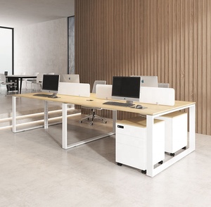 Open Space Modular <strong>Simple</strong> <strong>Design</strong> Staff Office Work Station Desk Table Workstation Furniture - Product Image 6