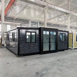 Casa Container Espandibile da 20ft/40ft Pronta per la Vendita, Appartamento Prefabbricato Tipo <span class=keywords><strong>A</strong></span>, Casa Minuscola Completamente Costruita - Product Image 1