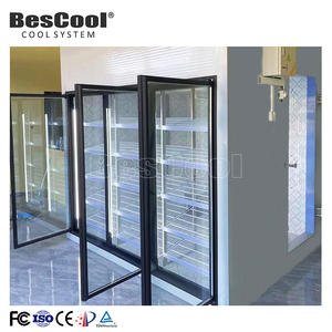 Display personalizzato Walk-in frigo Freezer -25 °C porta in vetro commerciale cella frigorifera per latte fresco <span class=keywords><strong>Cola</strong></span> birra - Product Image 3