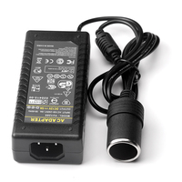 Adaptateur d'alimentation pour réfrigérateur de voiture, 12v, 5a, 60w, convertisseur dc 12v, adaptateur de lavage pour véhicule