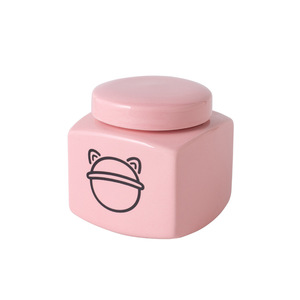 Urna Conmemorativa de Cerámica para Cenizas de Perros y Gatos, con Huella de <span class=keywords><strong>Pata</strong></span>, Sellada con Tapa, Jarra Conmemorativa para Mascotas - Product Image 5