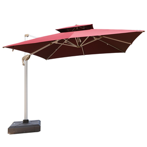 Sombrilla de Aluminio de Alta Calidad para Exteriores, Playa, Jardín y Patio, con Base, Gran Tamaño, Mejor Oferta 2023 - Product Image 6