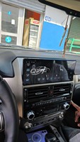 Écran tactile portable de 13,1 pouces pour Lexus GX400 GX460 2010-2021, navigation GPS Android, CarPlay, MP3, autoradio, lecteur CD