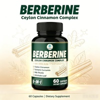 Capsules de Berérine en Promotion : Soutien à la Santé avec Cannelle de Ceylan et Melon Amer – Renforce l'Immunité, la Santé Cardiaque et Digestive