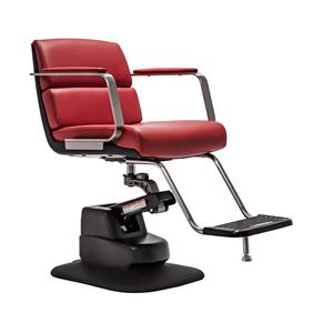 HUIYI Chaise de coiffure en cuir professionnelle de haute qualité Chaise de barbier à prix réduit Chaise de coupe de cheveux pour salon de coiffure vente en gros - Product Image 3