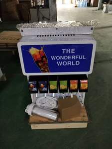 Distributeur de boissons gazeuses, machine à <span class=keywords><strong>cola</strong></span>, trois types de boissons, grande capacité, meilleur prix, peinture noire pour la cuisson - Product Image 3