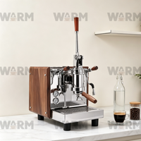 Machine à café expresso à levier WARM Professional Commercial Cappuccino Italy 3 en 1 15 bars