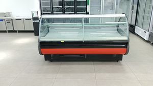 Vitrine Réfrigérée Économique pour <span class=keywords><strong>Boucherie</strong></span>, Température Unique Réglable, 2 Portes en Verre Courbé, Dégivrage Automatique Direct - Product Image 4