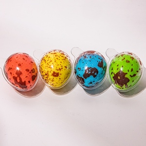 Forme d'<span class=keywords><strong>oeuf</strong></span> de <span class=keywords><strong>dinosaure</strong></span> design fantaisie bonbons gommeux couleurs confiture de fruits remplissage OEM dessin animé 3D <span class=keywords><strong>oeuf</strong></span> de <span class=keywords><strong>dinosaure</strong></span> gommeux - Product Image 4