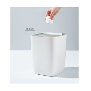 8004 Household trash can large toilet garbage bin kitchen living room bedroom office Popular Nordic style trash bins