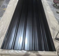 Tôles de Toiture en Acier Ondulé Couleur RAL 1000mm 0.4mm Prix de Gros pour la Construction