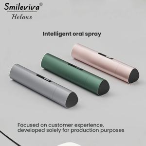 Spray Buccal Électrique Intelligent Corps Métallique Portable avec Atomisation de Niveau Micron Saveur Fruitée Parfum Durable et Rafraîchisseur d'Haleine - Product Image 3