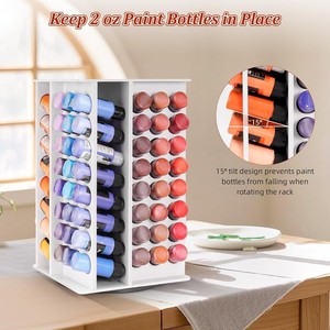 <b>Rotating</b> Multi Layer <b>Spice</b> <b>Rack</b> With 8 Floors For Kitchen Countertop Storage - Product Image 3