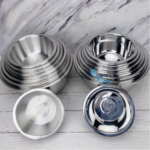 Grand Évier en Acier Inoxydable Sur Mesure pour Cuisine, Récipient Alimentaire <span class=keywords><strong>de</strong></span> Stockage, Bol Mélangeur à Soupe - Product Image 2