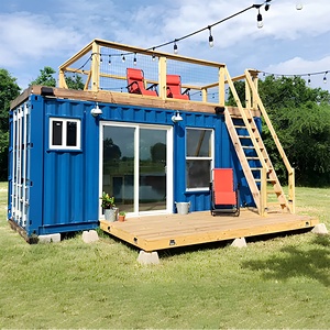 Vendita Diretta Fabbrica: Casa Container Traspirante e Creativa - Design Moderno Prefabbricato per Hotel, Uffici e Ville - Product Image 2