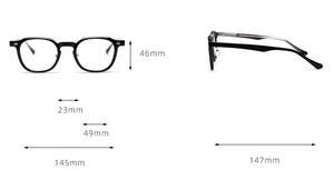 Cổ điển Chrome phong cách trái tim cận thị kính chống Blue Ray Kính đọc sách Retro toa kính quang học khung - Product Image 5