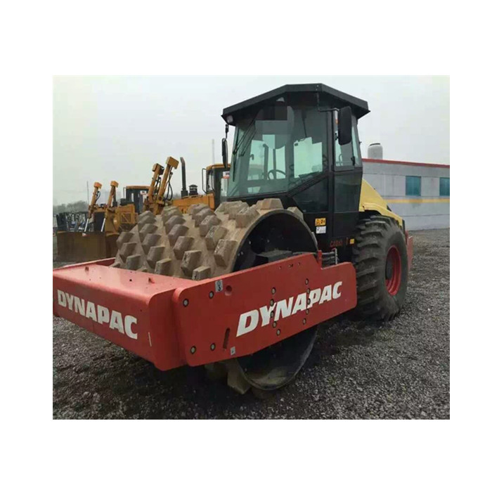 Отлично используемый дорожный каток Dynapac CA601PD, однобарабанный каток для дорожной техники