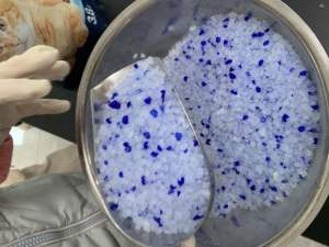 3.8L رمل هلام السيليكا حشو نظيفة 97% + 3% الأزرق الكريستال القط القمامة ل مرحاض القطط تنظيف - Product Image 2