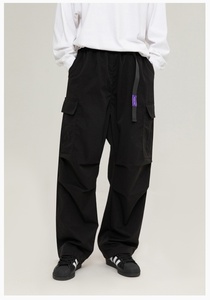 <span class=keywords><strong>Pantaloni</strong></span> <span class=keywords><strong>Cargo</strong></span> Casual stile High Street da <span class=keywords><strong>uomo</strong></span> <span class=keywords><strong>pantaloni</strong></span> Pocket Multi-Pocket <span class=keywords><strong>pantaloni</strong></span> da Jogger larghi a gamba dritta con disegno da paracadutista personalizzato - Product Image 5
