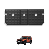 Accessoires intérieurs de voiture en gros, tapis de sol de voiture 3D en TPE, tapis de coffre arrière, protège-sièges arrière pour Jetour G700 2025 2026