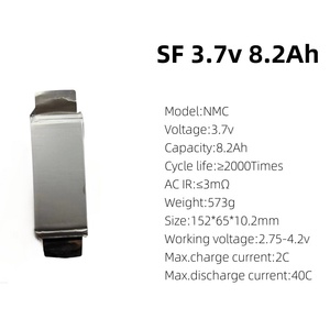 Batterie au lithium-ion NMC <span class=keywords><strong>RITANO</strong></span> 32Ah 3.7V-4.2V en pochette, 2000 cycles, 118.4Wh, Farasis - Product Image 2