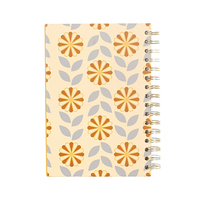 Cuaderno Planificador de Presupuesto Espiral al por Mayor, Tapa Dura, Impresión Floral Personalizada, para Oficina, Contabilidad y Gestión de Presupuesto