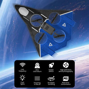 AiJH Mousse <span class=keywords><strong>EPP</strong></span> Avec Caméra <span class=keywords><strong>Avion</strong></span> <span class=keywords><strong>RC</strong></span> 360 ° Voltige Aviones Enregistrement Vidéos Vol Drone en temps réel avec Batteries <span class=keywords><strong>Avion</strong></span> <span class=keywords><strong>Rc</strong></span> - Product Image 3