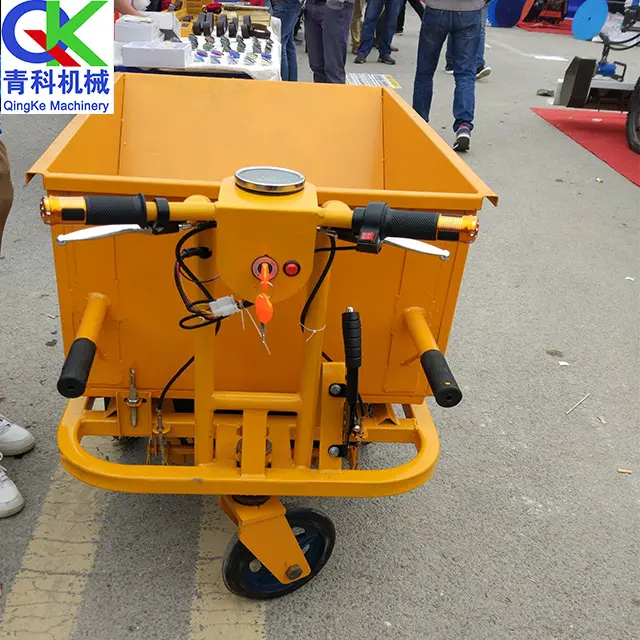 Elettrico dumper mini compact motorizzato buggy camminare dietro elettrico 48V mini farm mano dumper camminare dietro