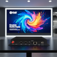 Boîtier Lecteur Multimédia Android 4K HD RK3566 avec Wi-Fi Intégré pour Affichage Numérique et Publicité