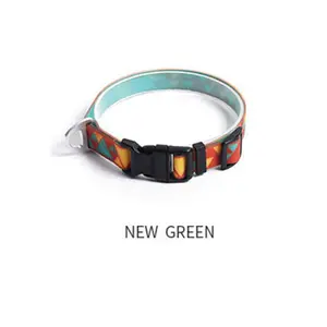 Motifs à rayures colorées sur des sangles en polyester <span class=keywords><strong>colat</strong></span>é en PVC durables et faciles à nettoyer imperméabilisées pour les produits pour animaux de compagnie - Product Image 4