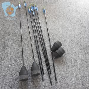 Ensemble de jeu de tir à l'arc gonflable de base pour 10 personnes avec arc recurve, flèches en mousse souple, protège-<span class=keywords><strong>bras</strong></span>, cibles et <span class=keywords><strong>pompe</strong></span> électrique - Product Image 3