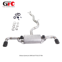 Tuyau d'échappement à soupape haute performance pour Audi TT 8J 3.2T VR6, système d'échappement, silencieux, échappement catback