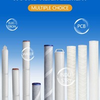 Filtre industriel multi-usages |   Fil de coton dégraissé en acier inoxydable pour bobinage de circuits imprimés/électrodéposition/traitement de l'eau