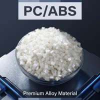 Gránulos Naturales de PC+ABS Resistentes al Fuego V0, Resina de Aleación Plástica de Ingeniería para Carcasas con Combinación de Colores Versátil