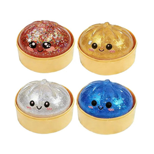 Nouveau Jouet Squishy Patriotique en Forme de Boulette, Jouet Anti-Stress Baozi pour le Quatrième de <span class=keywords><strong>Juillet</strong></span>, Cadeau pour la Journée de l'Indépendance des États-Unis - Product Image 4